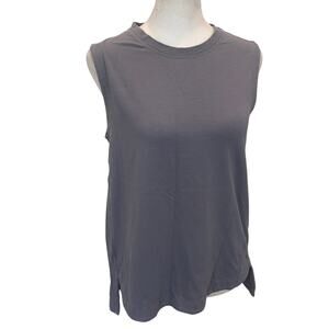 Athleta Gray Effortless Tank Top Womens Size XS Extra Small
